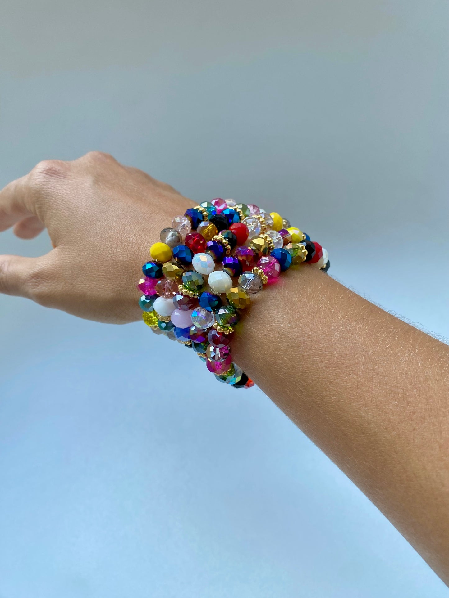 PULSERA CRISTAL COLORS