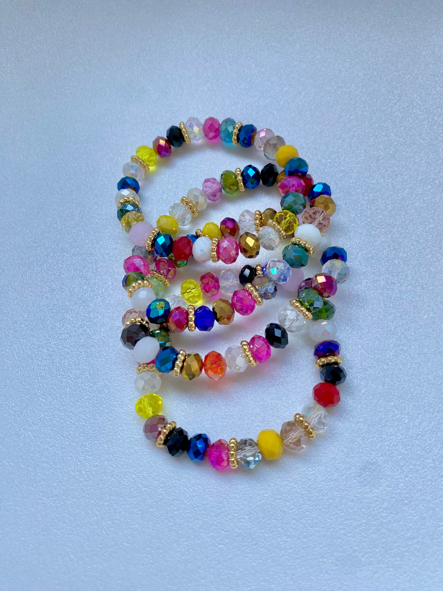 PULSERA CRISTAL COLORS