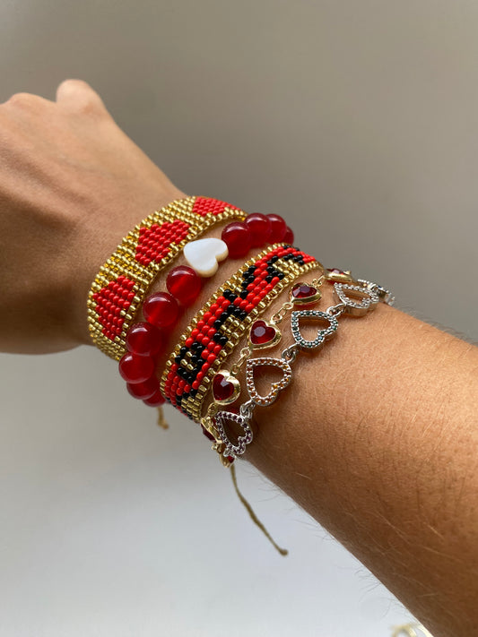 PULSERA RED LOVE