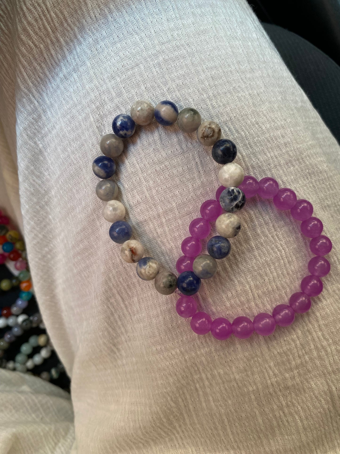 PULSERA YOGUI JADE MORADO