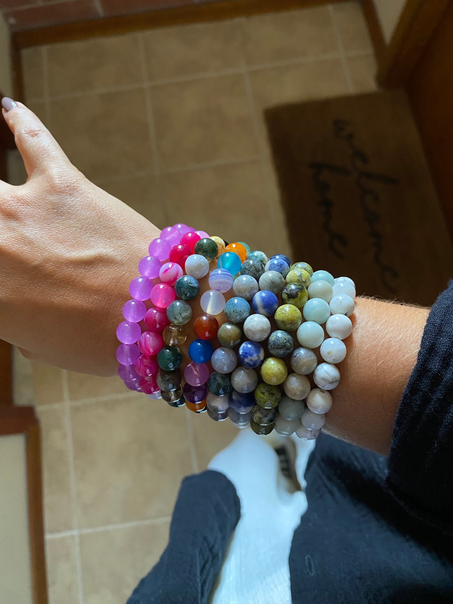 PULSERA YOGUI JADE MORADO